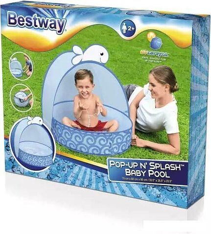Ненадувной бассейн Bestway Pop-Up n' Splash 52577 (78х68х60)