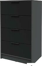 Комод Интерлиния Концепт КТ-К60 (черный/антрацит)