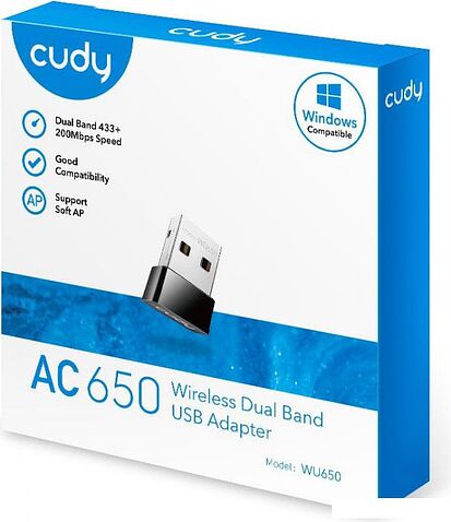 Wi-Fi адаптер Cudy WU650 1.0