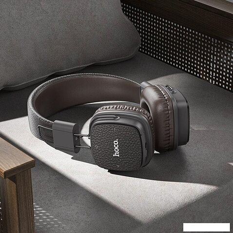 Наушники Hoco W56 (коричневый)