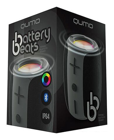 Беспроводная колонка QUMO BatteryBeats (черный)