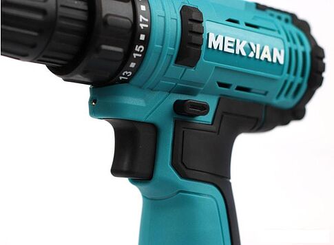 Дрель-шуруповерт Mekkan MK10710FPG (с 1-м АКБ, кейс)
