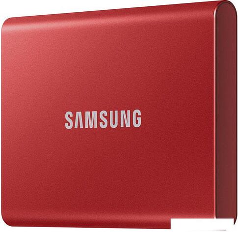 Внешний накопитель Samsung T7 2TB (красный)