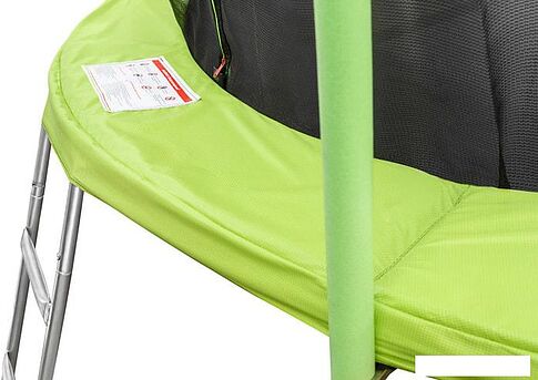 Батут Alpin Inside 3.12 м с защитной сеткой и лестницей