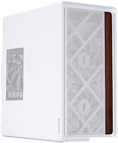 Корпус 1stPlayer WD1 WD1-WH-3F-W (белый)