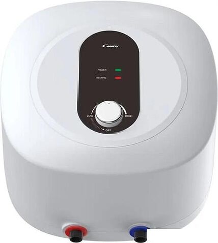 Накопительный электрический водонагреватель над мойкой Candy CS10V-EM1(R)