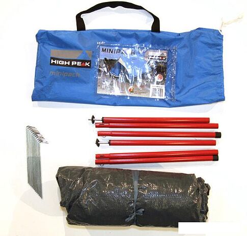 Палатка High Peak Minipack 10155 (синий)