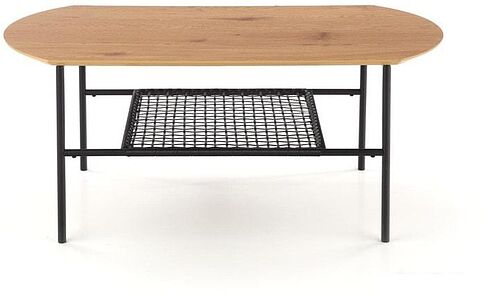 Журнальный столик Halmar Jacksona 105x55x44 (дуб золотой/черный)