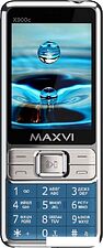 Кнопочный телефон Maxvi X900c (синий)