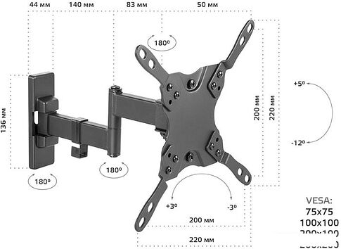 Кронштейн Harper TVFW-42