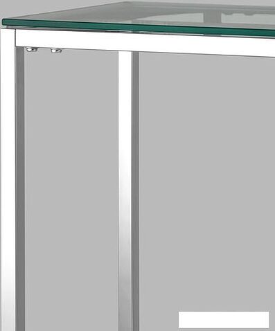 Консольный стол Stool Group Таун 115x30 ECST-022 (прозрачное стекло/сталь серебристый)