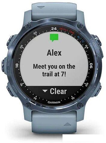 Умные часы Garmin Descent Mk2s (минеральный синий/морская волна)