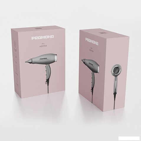 Фен Redmond (Редмонд) HD1704 (серый)