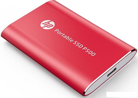Внешний накопитель HP P500 120GB 7PD46AA (красный)