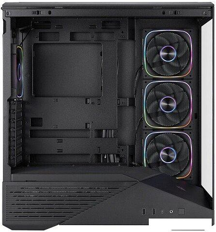 Корпус 1stPlayer GM7 ARGB GM7-BK-3FN7R-1FN7 (черный)