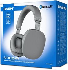 Наушники SVEN AP-B325MV (серый)