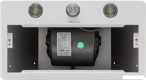 Кухонная вытяжка Krona Sven 600 White One Knob КА-00008256