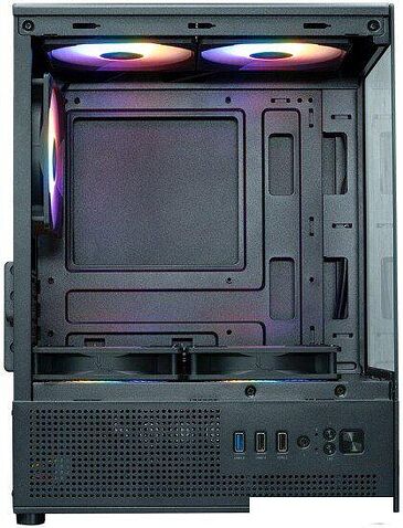 Корпус XASTRA Q300M 5FRGB (черный)