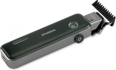Триммер для бороды и усов Hyundai H-HT6070 (зеленый)