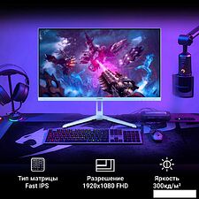Игровой монитор Digma Overdrive 24P410F (голубой)