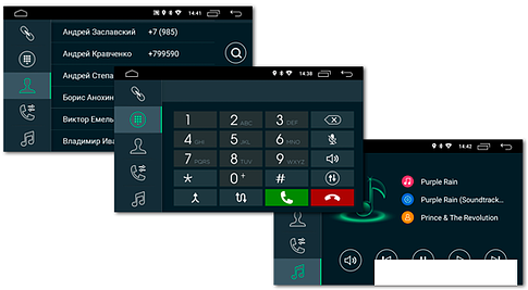 USB-магнитола Incar XTA-2302 для Peugeot Partner II, Citroen Berlingo II, Opel Combo