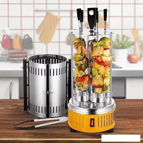 Электрошашлычница Kitfort KT-1408