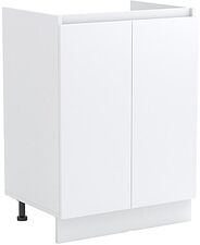 Шкаф напольный Артём-Мебель Мэри 600мм СН-114.212 (белый)