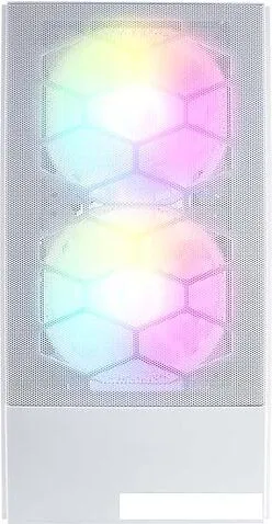 Корпус 1stPlayer Firebase X4-M-WH-2F1P-W-1F1-W