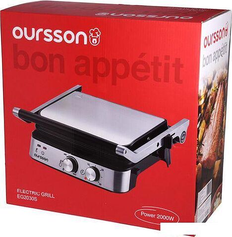 Электрогриль Oursson EG2030S/BL