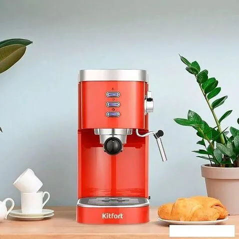 Рожковая помповая кофеварка Kitfort KT-7114-1