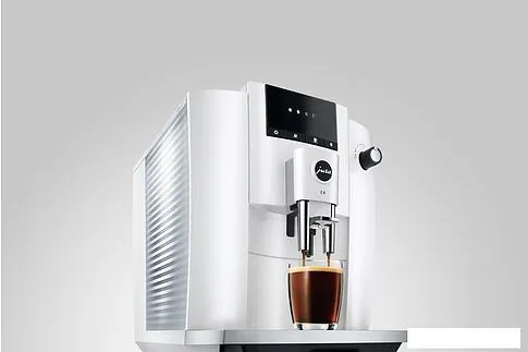 Эспрессо кофемашина JURA E4 Piano White EA (15433)
