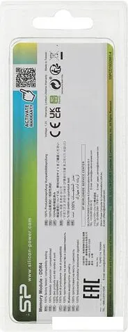 Оперативная память Silicon-Power 16ГБ DDR4 SODIMM 2666 МГц SP016GBSFU266F02