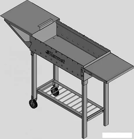 Складной мангал Kennet KazanTip Master Plus М23