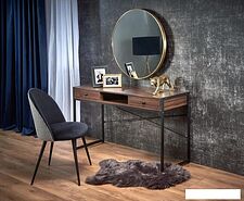 Туалетный столик без зеркала Halmar B46 (орех/черный)