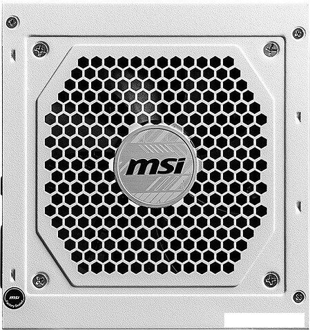 Блок питания MSI MAG A850GL PCIE5 WHITE