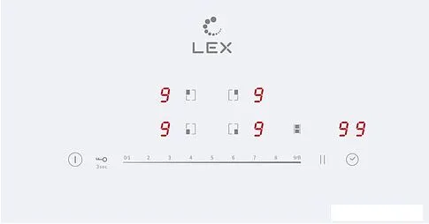 Варочная панель LEX EVI 641A WH