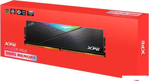 Оперативная память ADATA XPG Lancer RGB 2x48ГБ DDR5 6000МГц AX5U6000C3048G-DCLARBK