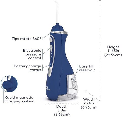 Ирригатор  Waterpik WP-583 (синий)