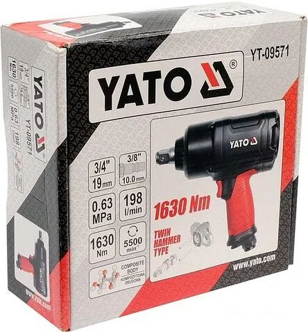 Пневматический гайковерт Yato YT-09571