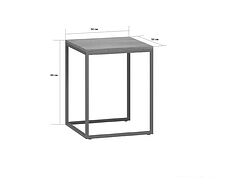 Журнальный столик LoftyHome Мальборк 4 1251786 (венге)
