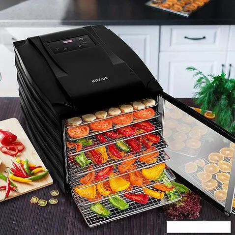 Сушилка для овощей и фруктов Kitfort KT-1921