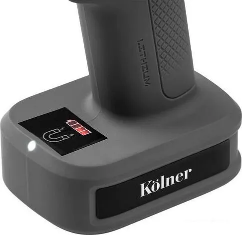 Дрель-шуруповерт Kolner KCD 12/2BL Graphite (с 1-им АКБ, оснастка, кейс)