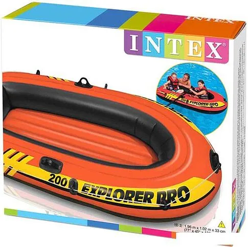 Гребная лодка Intex Explorer Pro 200