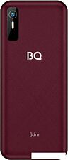 Кнопочный телефон BQ BQ-2833 Slim (бордовый)