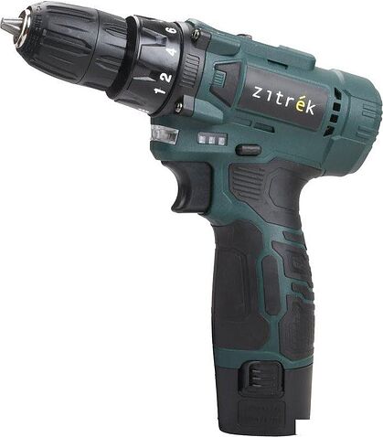 Дрель-шуруповерт Zitrek Green 12V Plus 085-1014 (с 2-мя АКБ)