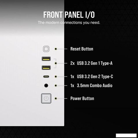 Корпус Corsair 2500D Airflow CC-9011264-WW