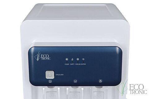 Кулер для воды Ecotronic K43-LXE (белый/синий)