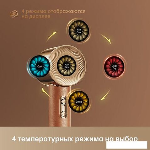 Фен Dreame Miracle AHD9 (золотой, международная версия)