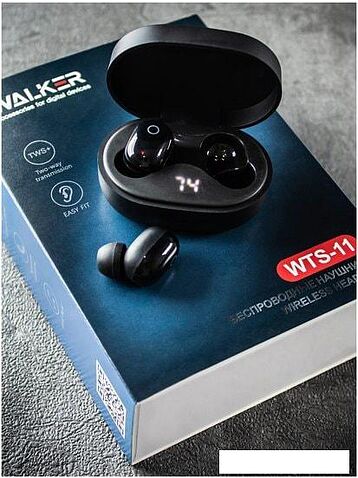 Наушники Walker WTS-11 (черный)