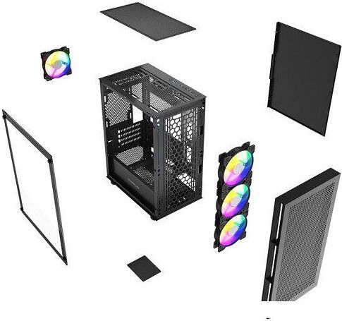 Корпус Powercase Mistral Micro EM17 CMMEM17B-A4